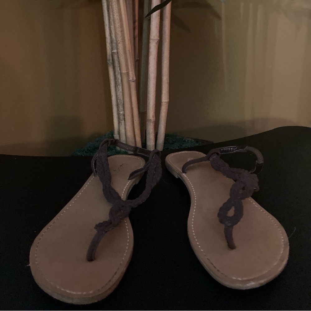 Brown sandals